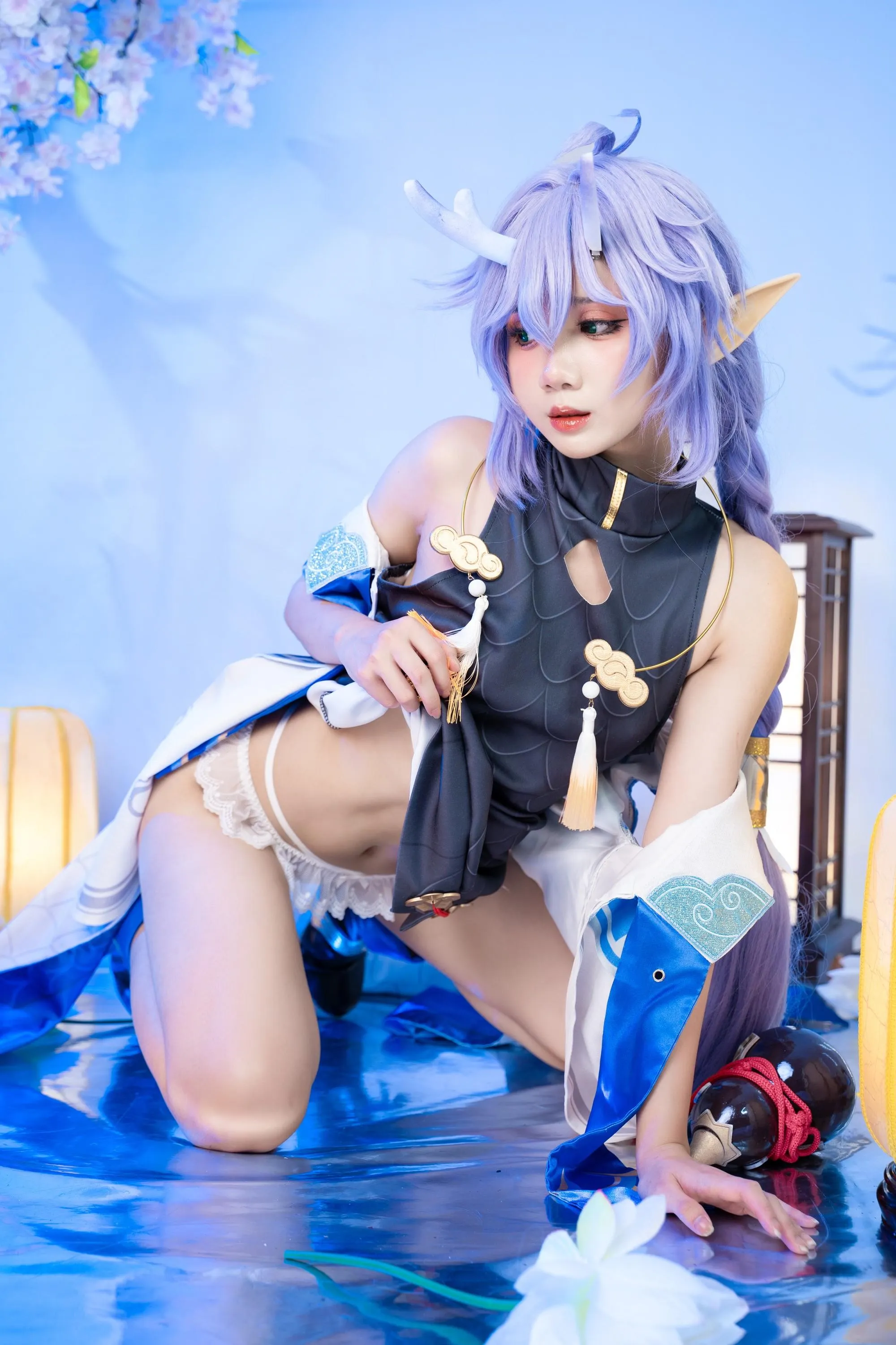 PoppaChan – NO.008 Honkai Star Rail Bailu [155P]插图3